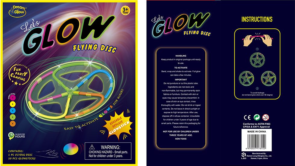 Glow Flying Disc