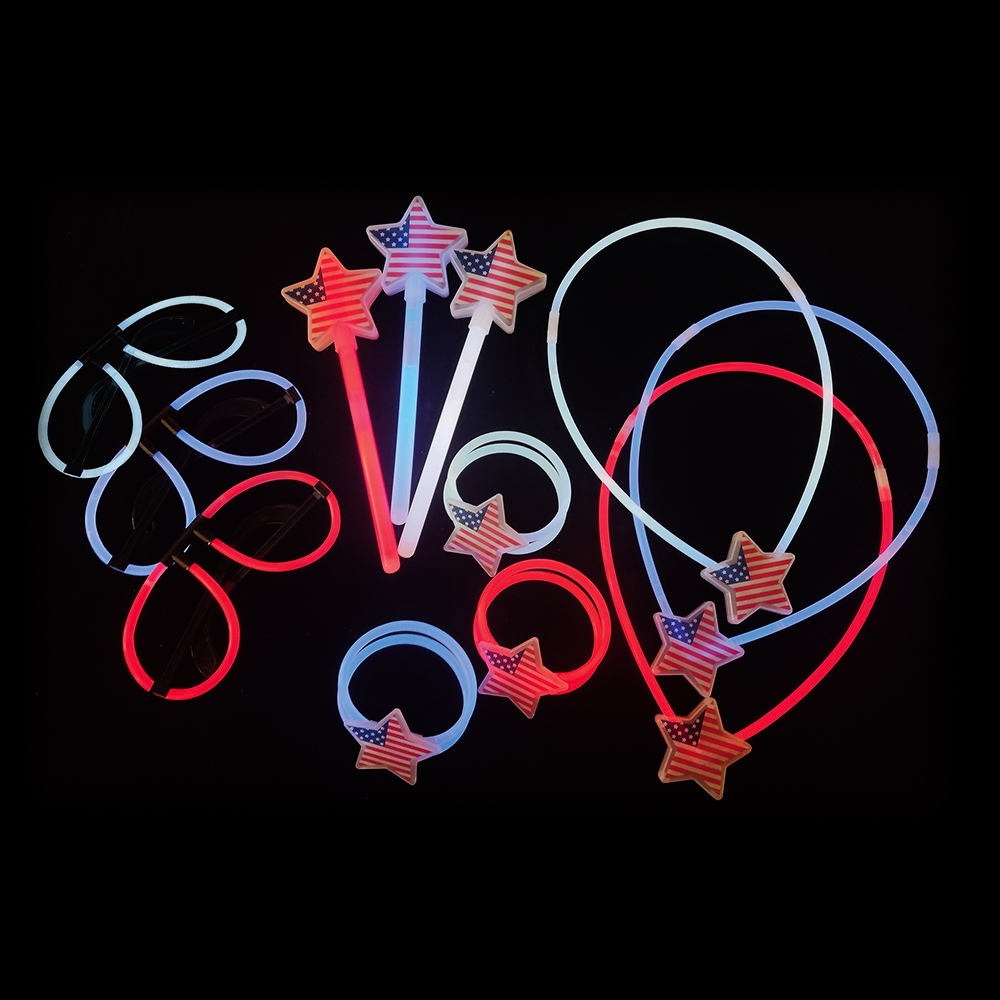 Pack de estrellas luminosas del 4 de julio