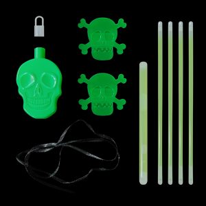 스켈레톤 펜던트&팔찌 세트