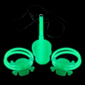 스켈레톤 펜던트&팔찌 세트