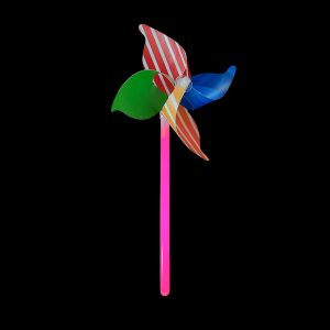 Glow Four Colors Pinwheel Fly Wheel