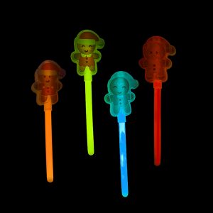 Christmas Gingerbread Man Glow Wand