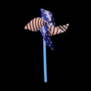 July 4 Glow Pinwheel Fly Wheel
