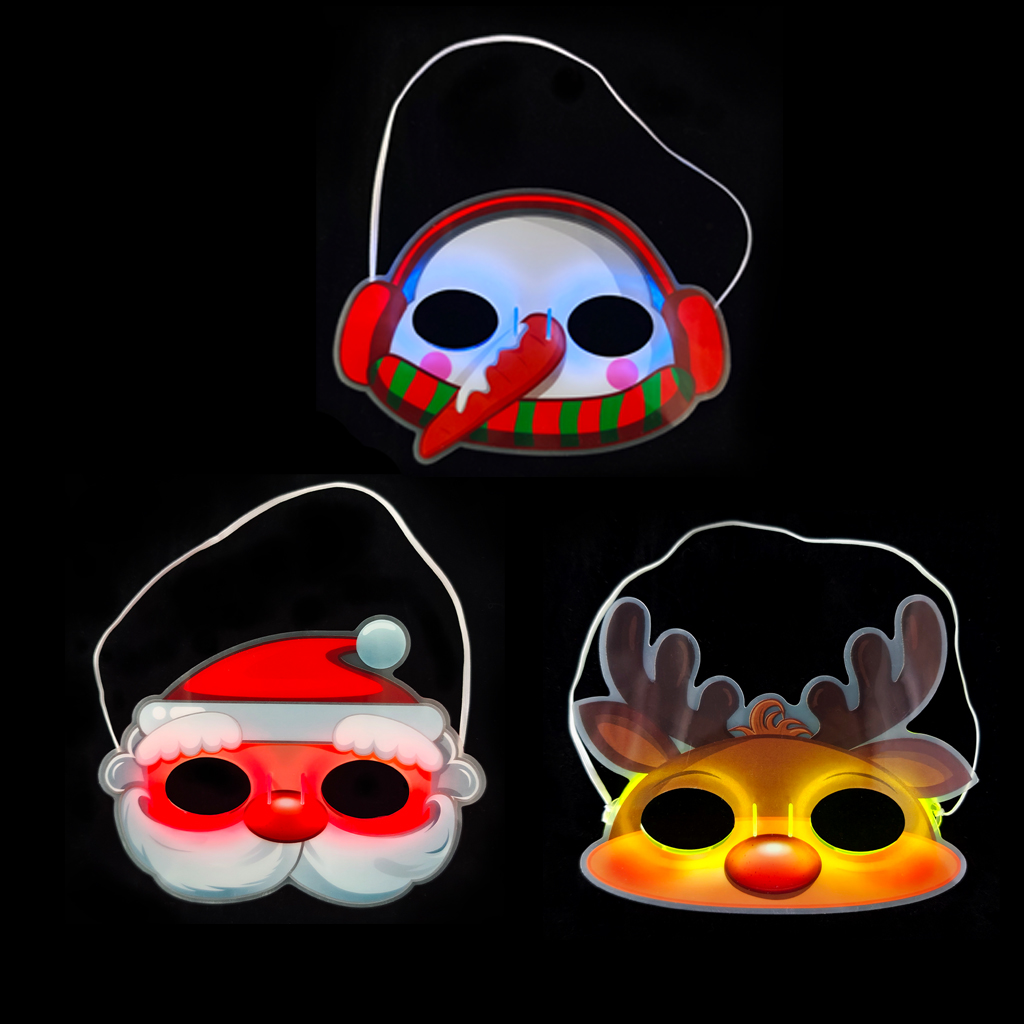 Christmas glow Mask